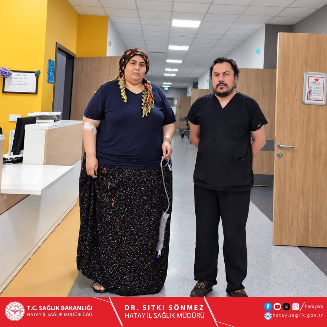 Hatay Eğitim ve Araştırma Hastanesinde, 235 Kilogramlık Hastaya Obezite Cerrahisi