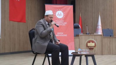 Hatay’da Mevlid-i Nebi Haftası kapsamında “Peygamberimiz ve Güzel Ahlak” temalı