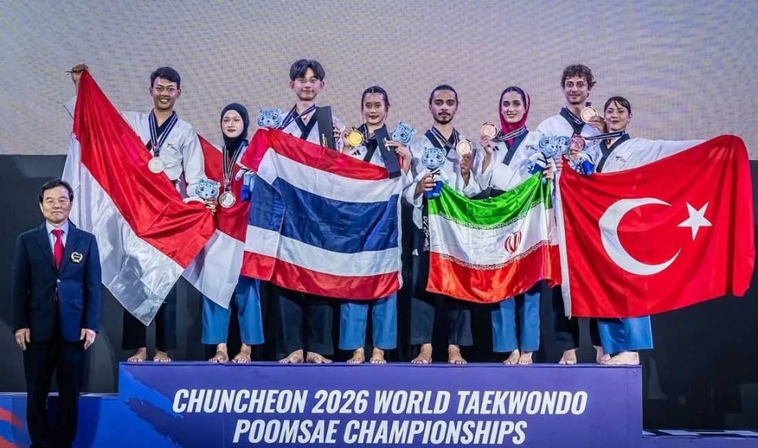 Türkiye, Güney Kore'de düzenlenen Dünya Taekwondo Poomsae Şampiyonası'nda 1 altın