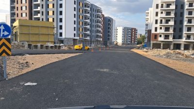Hatay’ın Defne ilçesinde uzun süredir çalışmalar nedeniyle ulaşıma kapalı olan