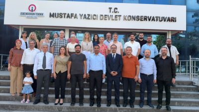 İskenderun Teknik Üniversitesi’ne bağlı Mustafa Yazıcı Devlet Konservatuvarı’nda yeni eğitim-öğretim