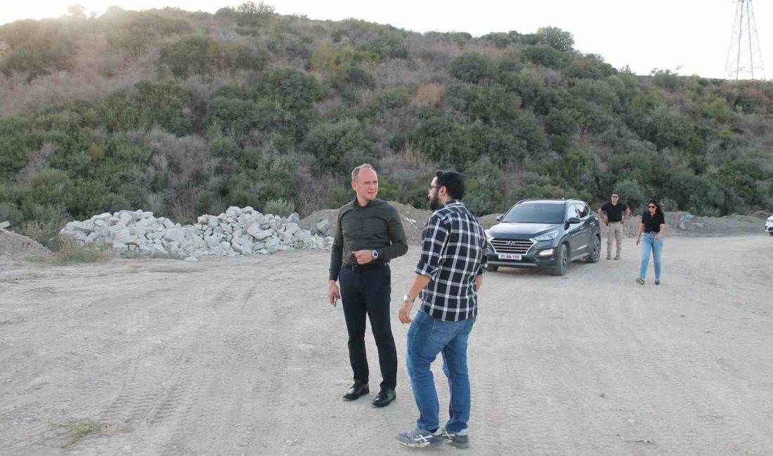 Erzin Kaymakamı Yunus Emre Akpınar, Erzin Organize Sanayi Bölgesi’ni ziyaret