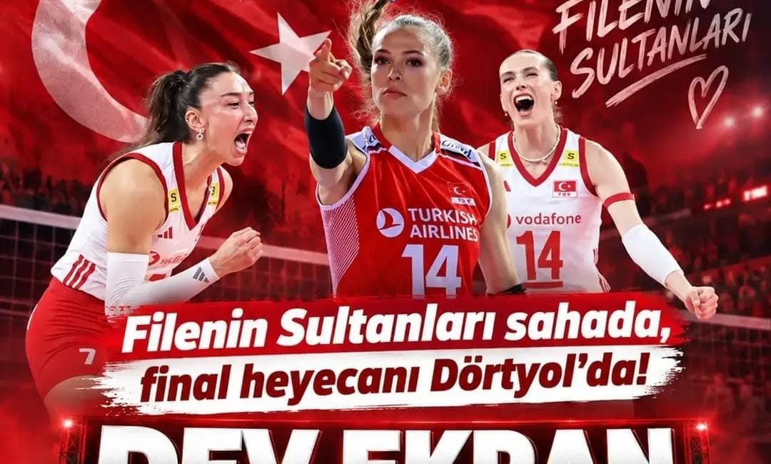 A Milli Kadın Voleybol Takımı, Avrupa Şampiyonası yarı finalinde Sırbistan’ı