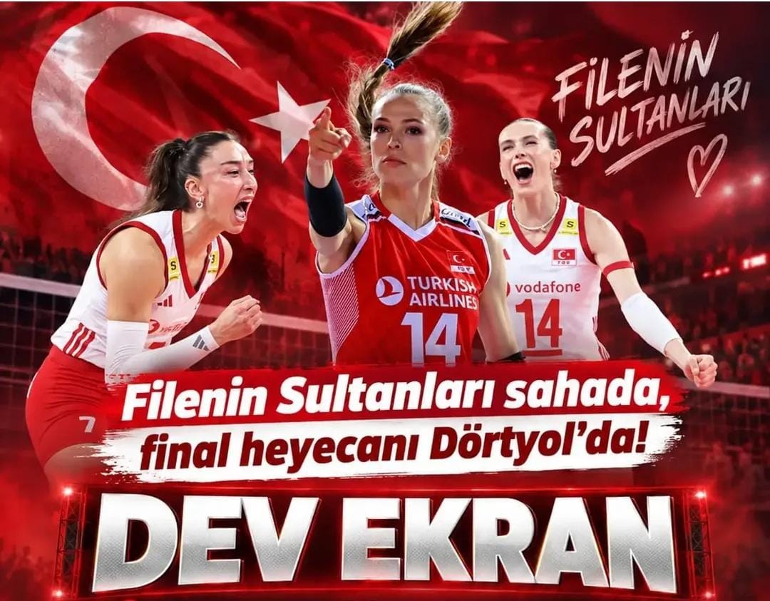 A Milli Kadın Voleybol Takımı, Avrupa Şampiyonası yarı finalinde Sırbistan’ı