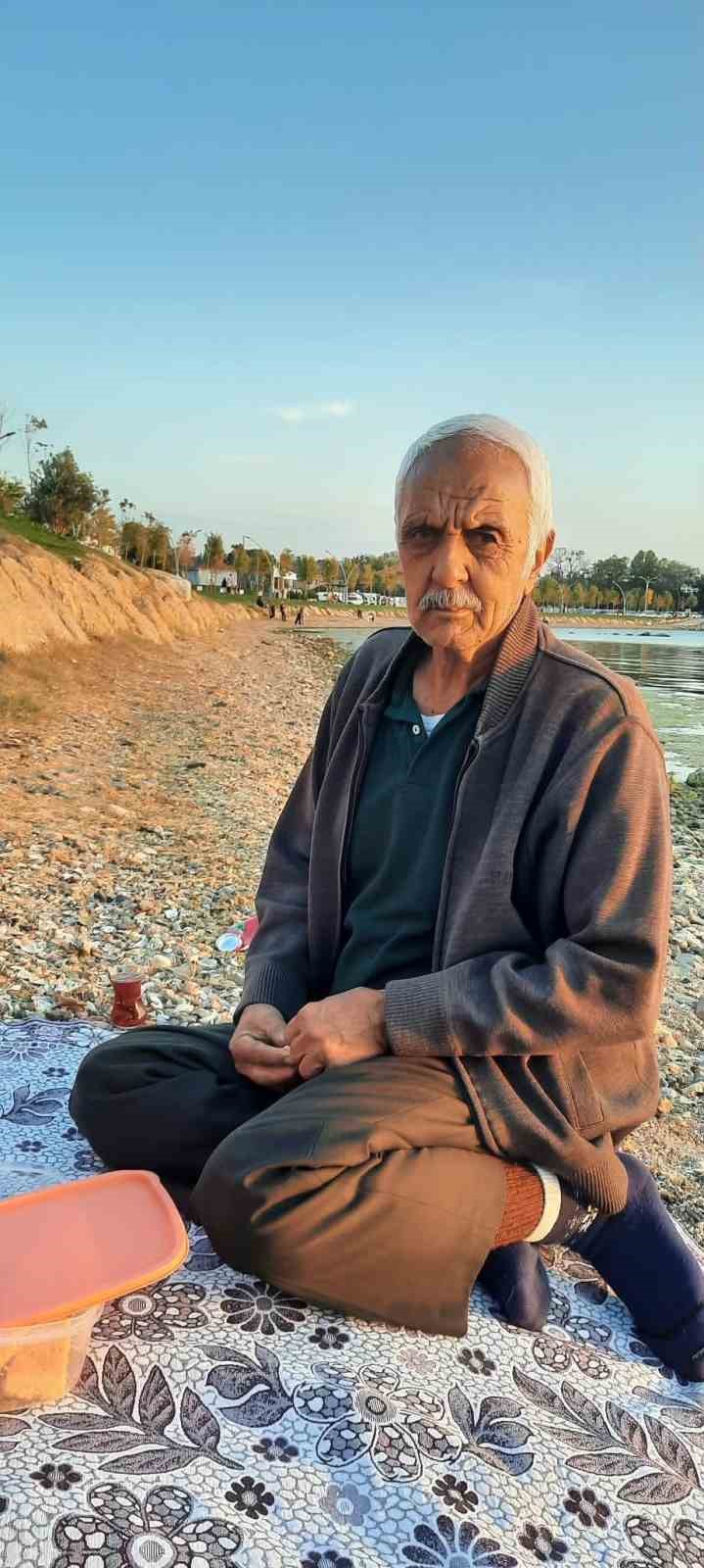 Hassa’da motosikletiyle uçuruma yuvarlanan 74 yaşındaki Hasan Keskin, olay yerinde