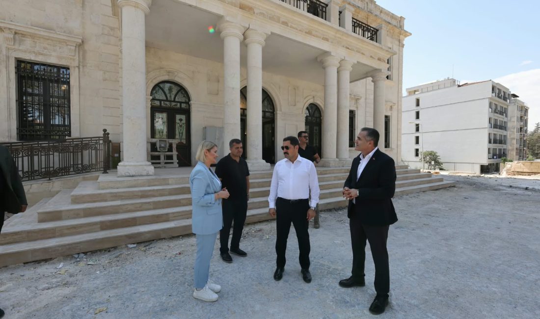 Hatay’ın tarihi valilik binasında restorasyon çalışmalarında sona gelindi. Vali Masatlı,