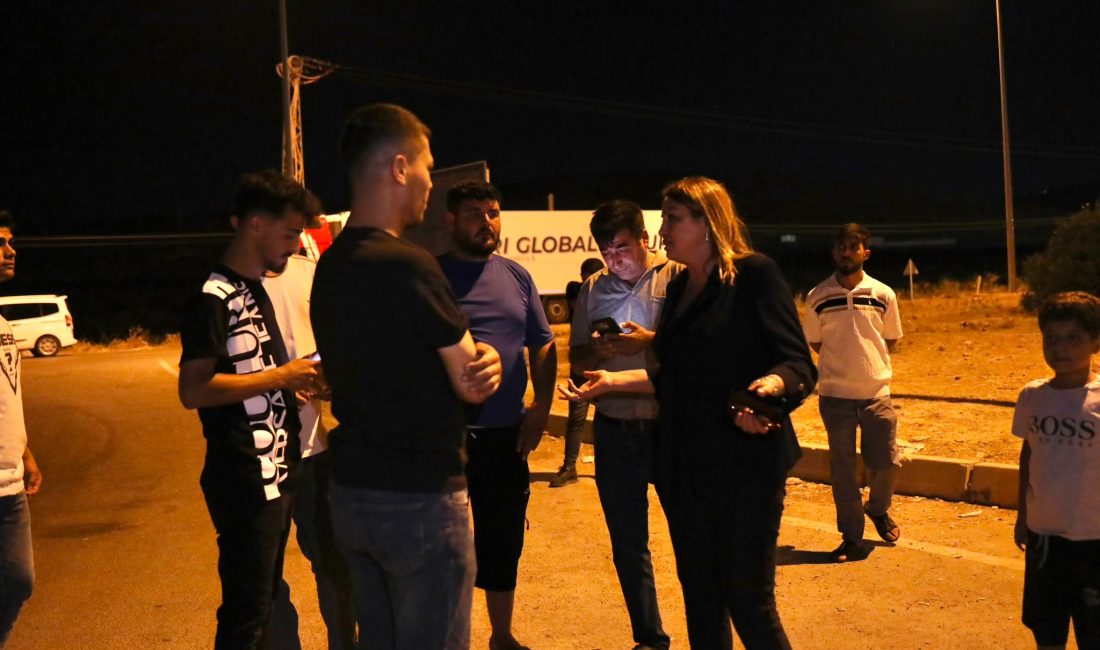 CHP Hatay Milletvekili Nermin Yıldırım Kara, Cilvegözü Sınır Kapısı’nda tır