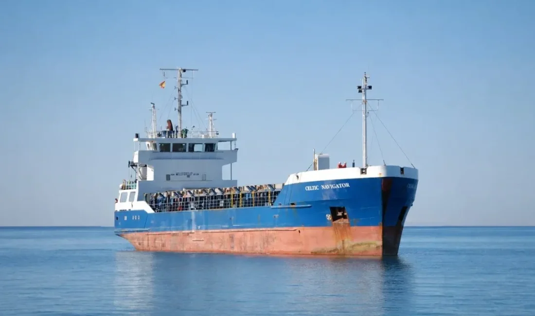 İskenderun Limanı’ndan Karadeniz Ereğli’ye gitmek üzere yola çıkan “Tuğberk İmamoğlu”