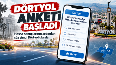 Antakya Gazetesi’nin ilçe belediyelerinin hizmetlerini vatandaşların değerlendirmesine sunduğu anket çalışması