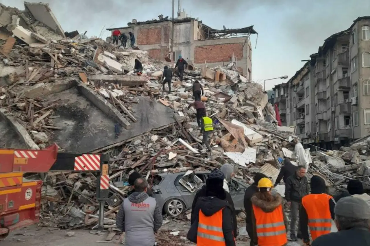 Hatay'ın Antakya ilçesinde 6 Şubat depremlerinde yıkılan ve 35 kişinin