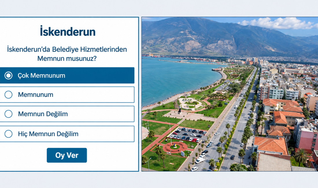 Antakya Gazetesi, İskenderun Belediyesinin hizmetlerine yönelik vatandaşların memnuniyetini, eksiklikleri ve