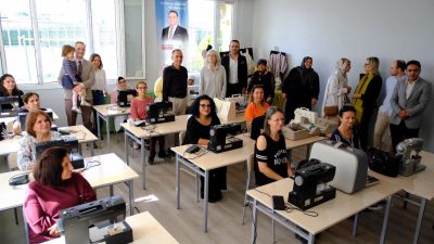 Defne Belediyesi, Almanya’nın Aalen Belediyesi ve hayırseverlerin desteğiyle hayata geçirilen