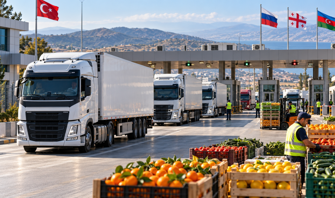 Rusya, Gürcistan ve Azerbaycan’dan yük almak üzere hareket edecek TIR’ların