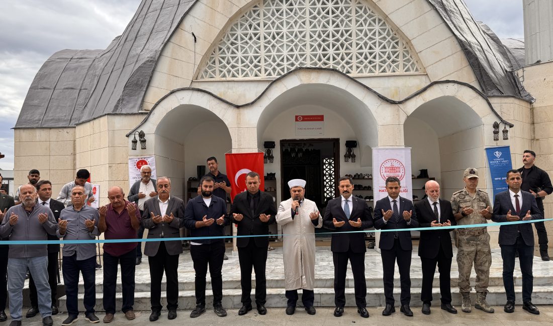 Hatay’da 6 Şubat 2023 depremlerinin ardından yeniden inşa çalışmaları sürerken,