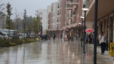 Hatay’ın Antakya ilçesinde 6 Şubat depremlerinde ağır hasar gören ve