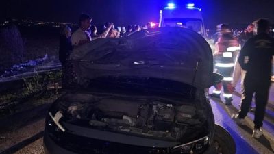 Hatay’ın Reyhanlı ilçesinde otomobilin çarptığı anne ile 4 yaşındaki kızı