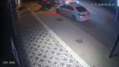 Hatay’ın Reyhanlı ilçesinde çalıntı motosikletle polisten kaçan 2 kişi, kovalamaca