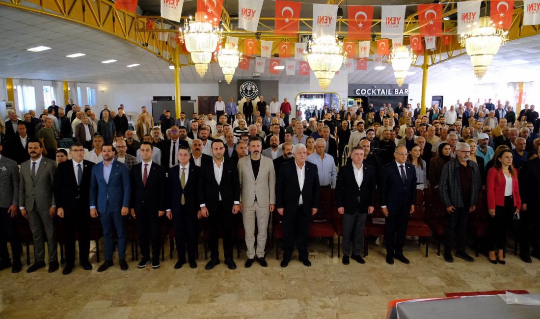 Yeni Parti Hatay İl Başkanlığı 1. Olağan Kongresi; milletvekilleri, belediye