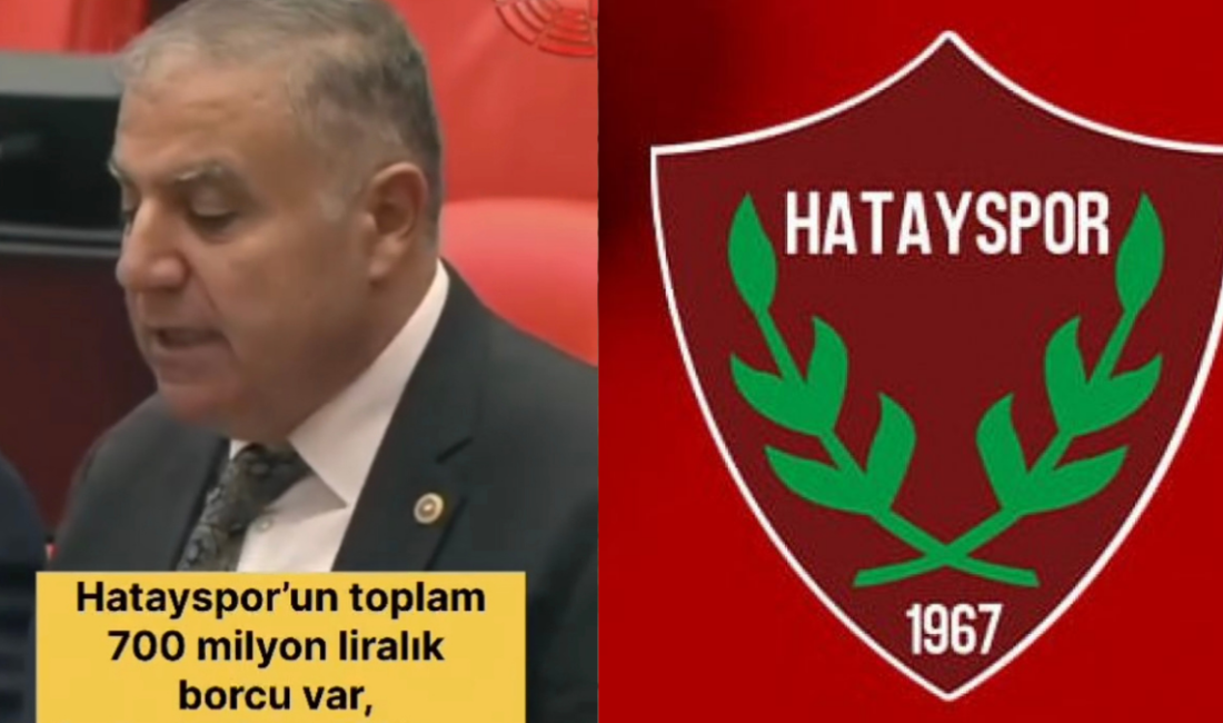 Hatayspor’un 2. Lig’de yaşadığı düşüş, TBMM gündemine taşındı. CHP Hatay