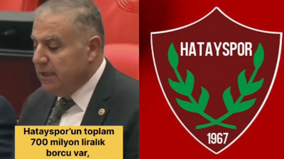 Hatayspor’un 2. Lig’de yaşadığı düşüş, TBMM gündemine taşındı. CHP Hatay