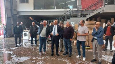 Antakya Mobilyacılar İhtisas Sanayi Sitesi (MOBSAN) esnaflarından Akabe Mobilya’nın sahibi