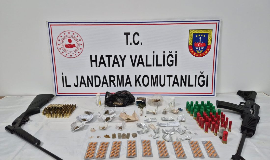 Hatay’ın Dörtyol ilçesinde uyuşturucu madde imal ve ticareti yapıldığı yönündeki