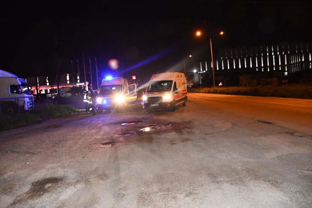 Hatay’ın Payas ilçesinde otomobille motosikletin çarpışması sonucu meydana gelen kazada,