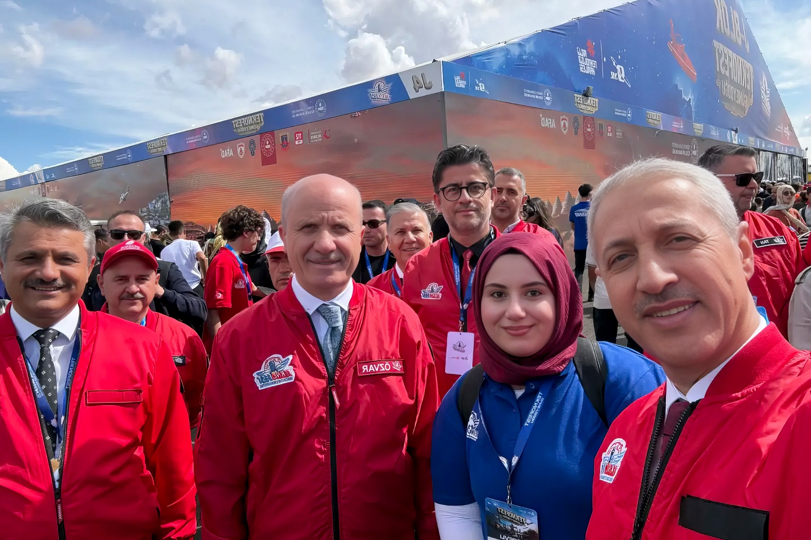 Hatay Mustafa Kemal Üniversitesi (HMKÜ) öğrencileri, Şanlıurfa’da düzenlenen TEKNOFEST Güneydoğu