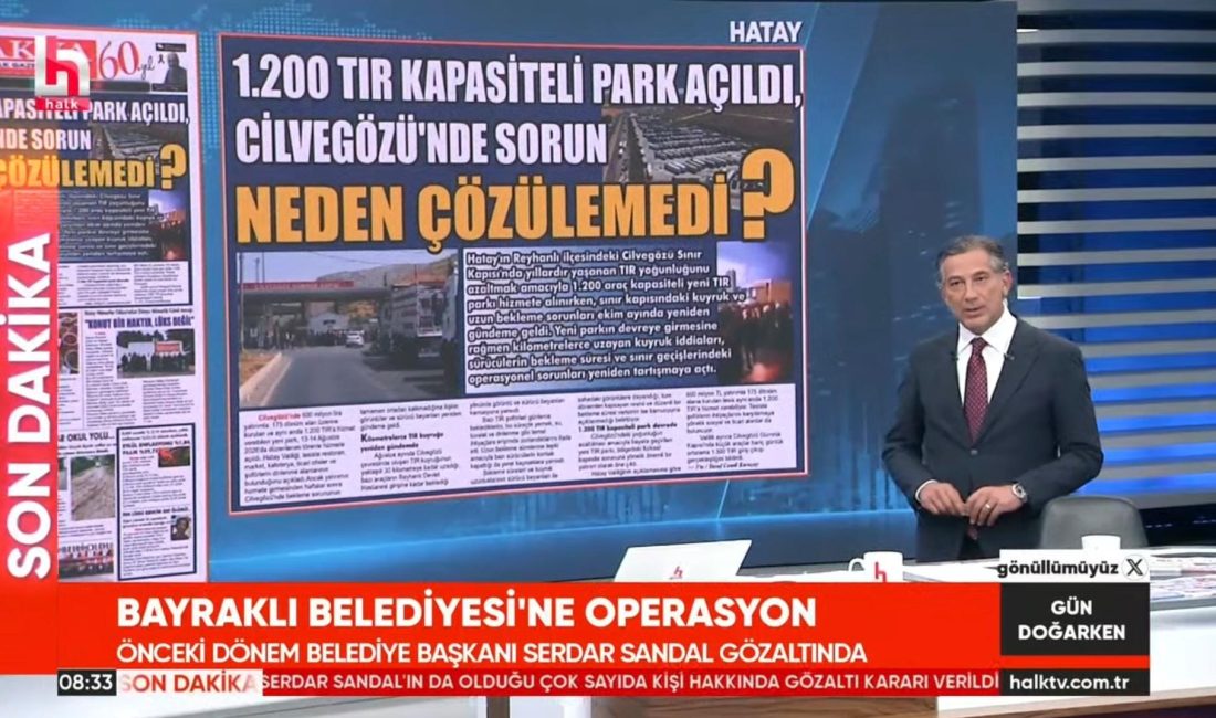 Antakya Gazetesi’nin Cilvegözü Sınır Kapısı’ndaki sorunları gündeme taşıyan manşeti, Halk