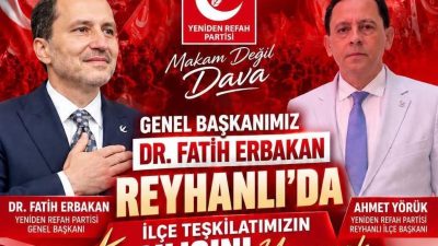 Yeniden Refah Partisi (YRP) Genel Başkanı Fatih Erbakan, 11 Ekim