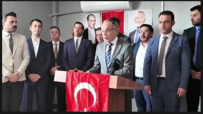Yeni Parti Hatay İl Başkanı Mehmet Gönenç, 25 Ekim’deki resmi