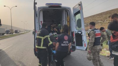 Hatay’ın Reyhanlı ilçesindeki Cilvegözü Sınır Kapısı’nda kontrolden çıkan tır, karşı