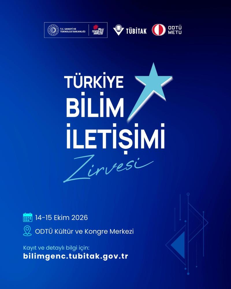 TÜBİTAK ve ODTÜ iş birliğiyle 14-15 Ekim’de Ankara’da düzenlenecek Türkiye’nin