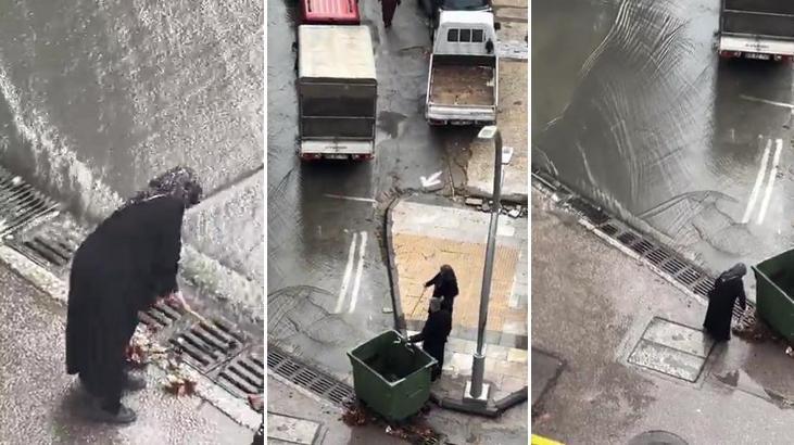 İstanbul’da 14 Ekim’de etkili olan sağanak yağış nedeniyle cadde ve