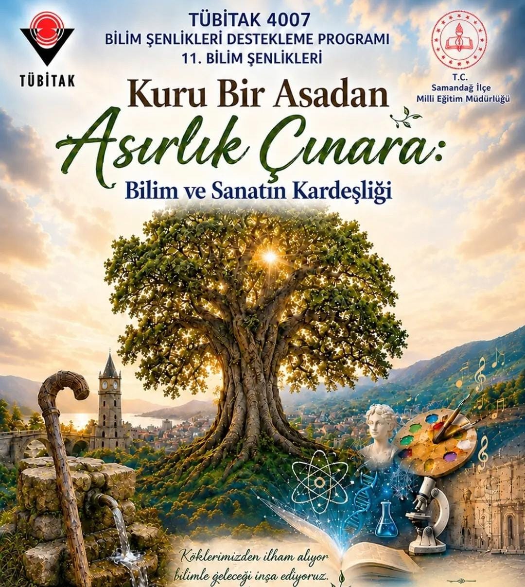 Hatay’ın Samandağ ilçesinde, TÜBİTAK 4007 Bilim Şenlikleri Destekleme Programı kapsamında