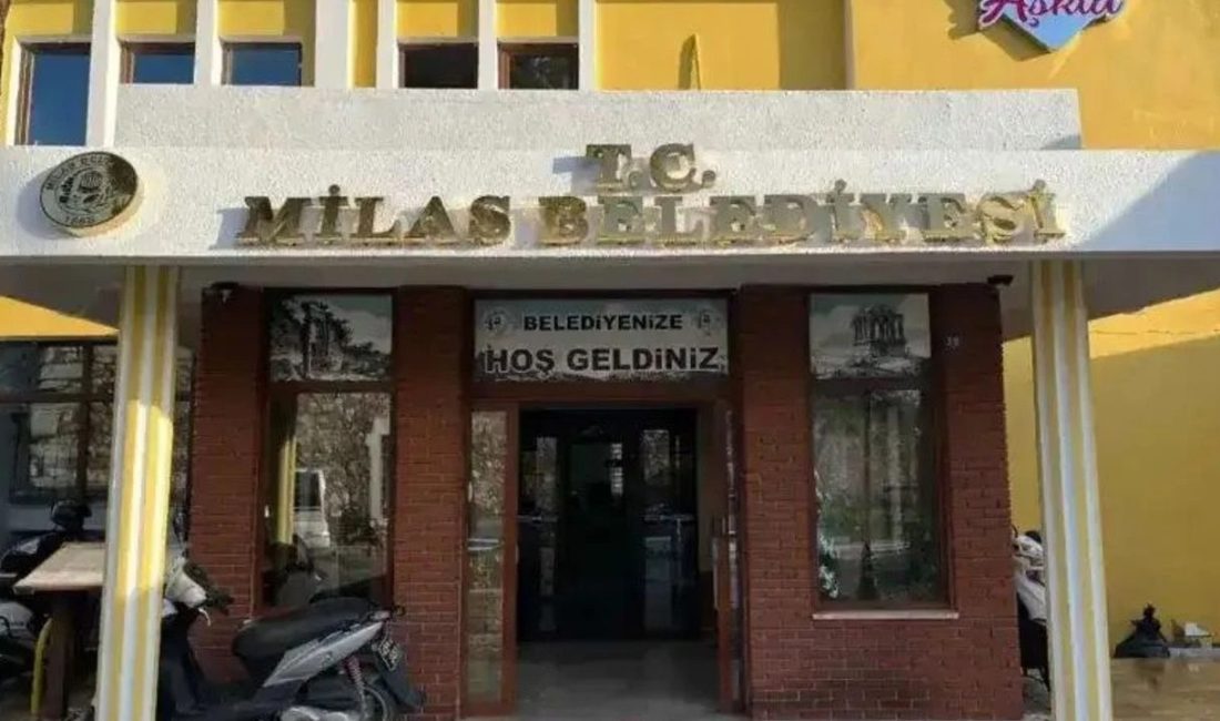 Muğla’nın Milas ilçesinde rüşvet ve ihaleye fesat karıştırma iddialarıyla 13