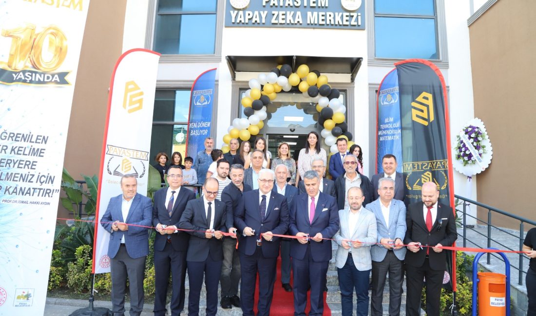 Hatay’ın Payas ilçesinde faaliyet gösteren PayaSTEM Yapay Zeka Merkezi’nin yeni