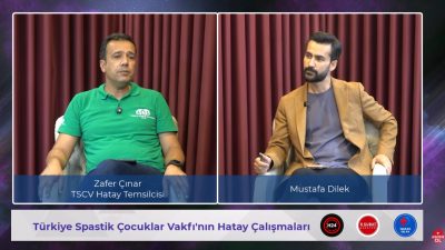 Türkiye Spastik Çocukları Vakfı Hatay İl Temsilcisi Zafer Çınar, deprem