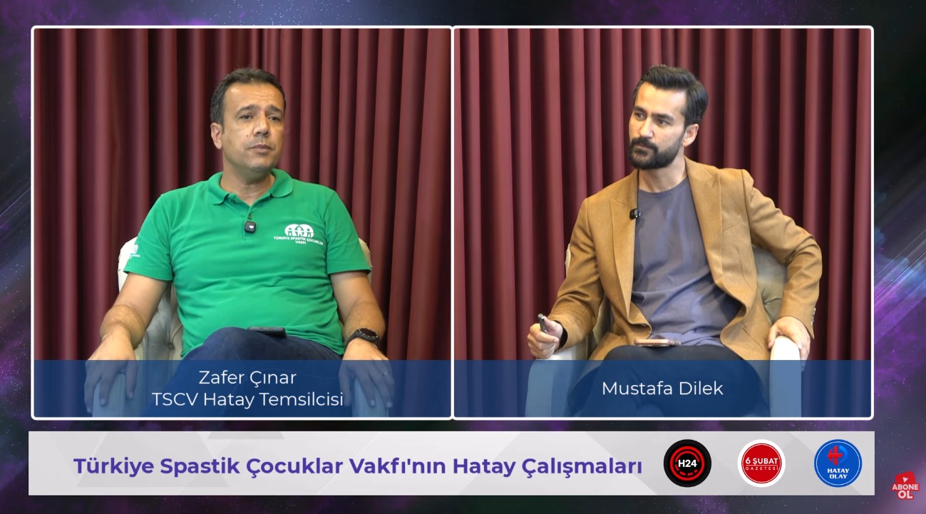 Türkiye Spastik Çocukları Vakfı Hatay İl Temsilcisi Zafer Çınar, deprem