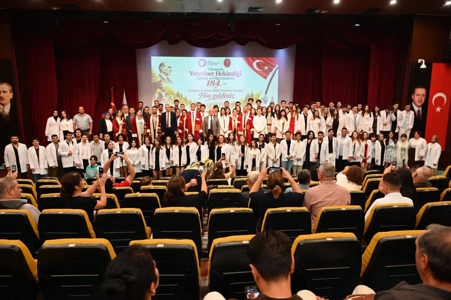Hatay MKÜ’ye bağlı Veteriner Fakültesinde Türkiye’de veteriner hekimliği eğitiminin 184.