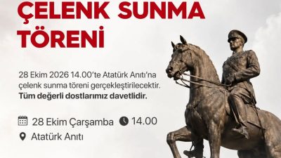 YENİ PARTİ Hatay İl Başkanlığı, Hatay Valiliği’nin resmi töreninden ayrı