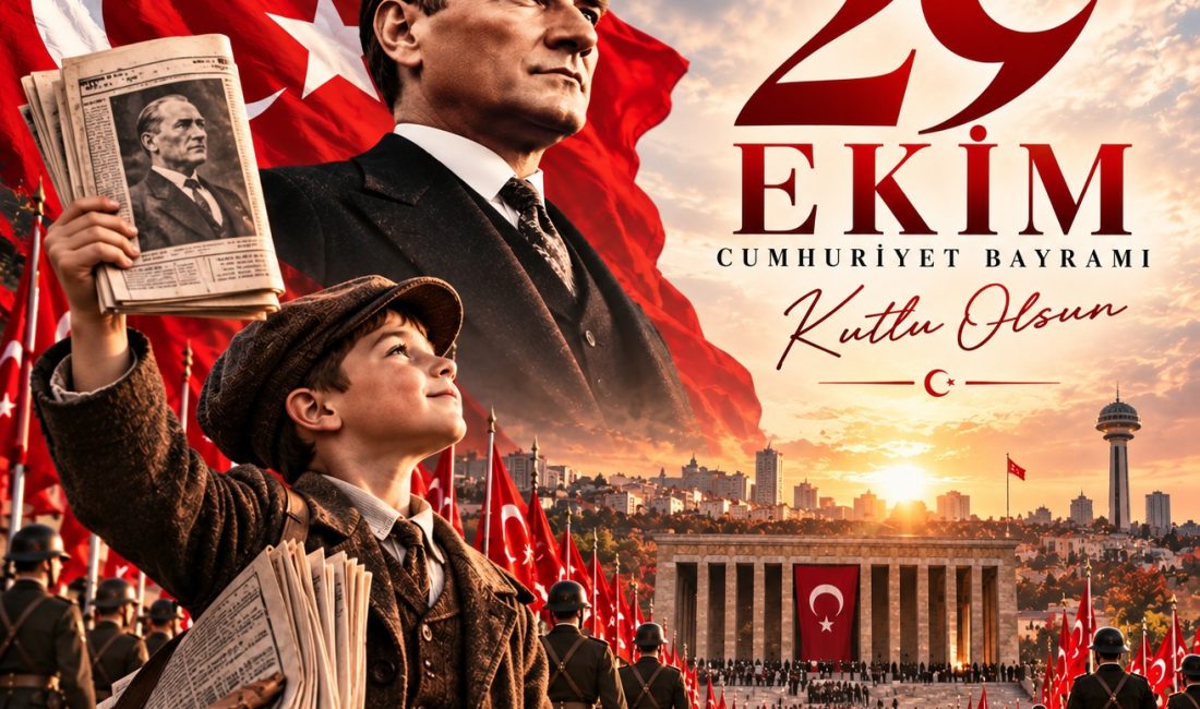 Cumhuriyet, bir milletin bağımsızlık uğruna verdiği mücadelenin, özgür yaşama kararlılığının