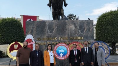 Eğitim-İş Hatay 1 Nolu Şube, Cumhuriyetin ilanının 103. yıl dönümü