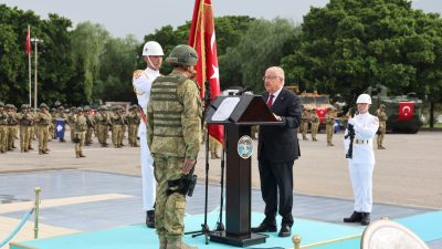 Milli Savunma Bakanı Yaşar Güler, İskenderun’da 2’nci Amfibi Deniz Piyade