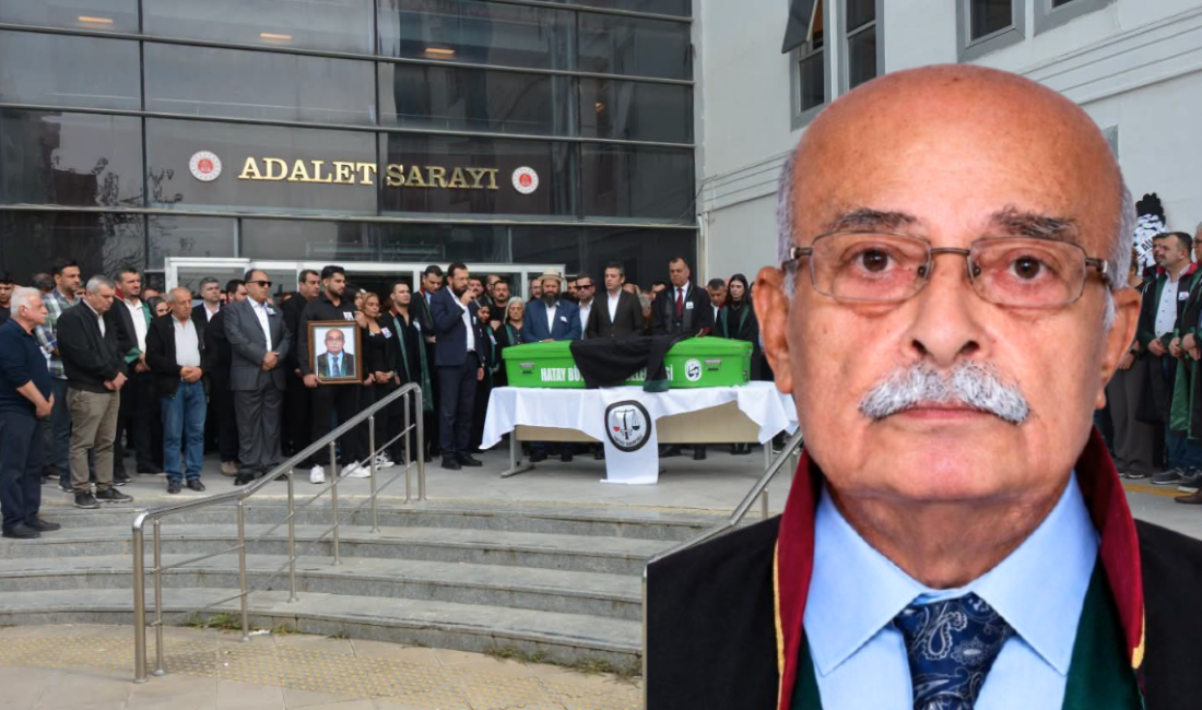 Hatay Barosu, meslektaşları ve hukuk camiası, merhum Av. Selim Zeybekoğlu’nu