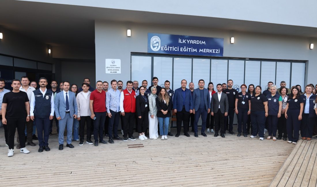 Hatay Büyükşehir Belediyesi, Antakya Kisecik Yerleşkesi'nde İlk Yardım Eğitici Eğitim