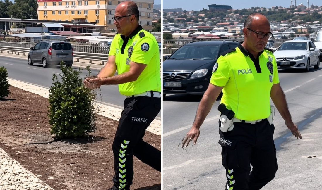 Hatay’da kazanın ardından yola dökülen motor yağı, yeni bir kazanın