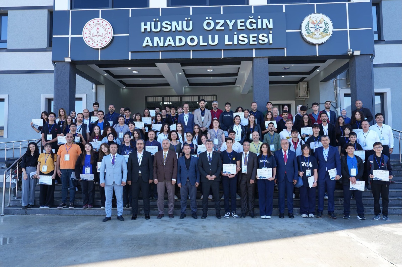 Hatay il Milli Eğitim Müdürlüğü organizesindeki etkinlikle Gençlerin iklim değişikliği