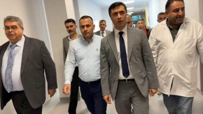Hatay Vali Yardımcısı Aydın Göçer, Hatay İl Sağlık Müdürü Dr.