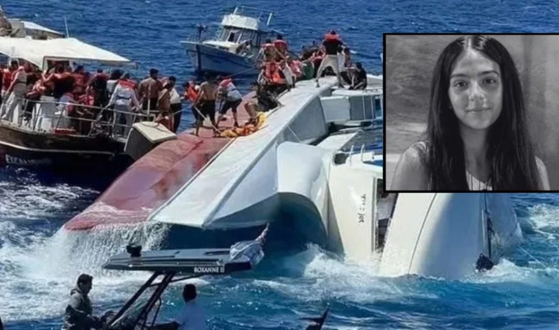 Girne açıklarında batan yolcu gemisinde kaybolduktan günler sonra cansız bedenine